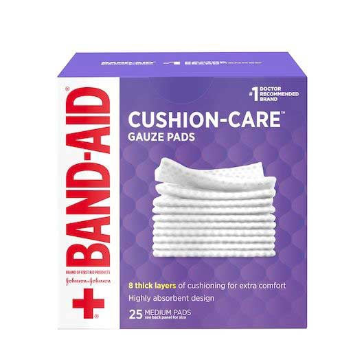 Johnson & Johnson Red Cross Hospital Grade Gauze Pads 3"x3" - 25 ct