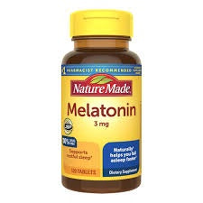 Natural Sleep Aid Nature Made® 120 per Bottle