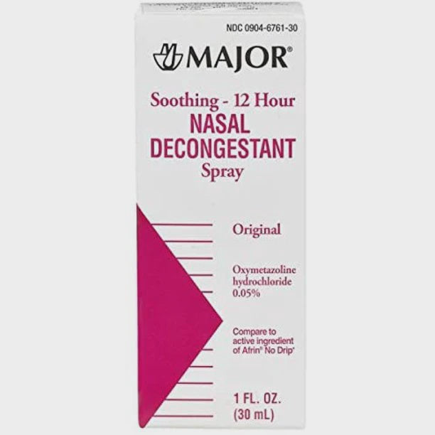 MAJOR NASAL DECONGESTANT SPRAY 1FLOZ/30ML