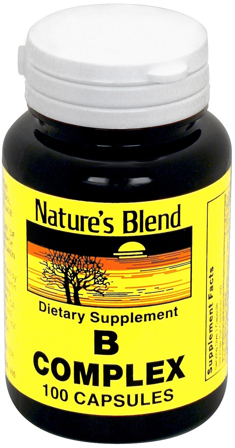 Nature's Blend B Complex Capsules 100 ct