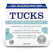 Tucks Hemorrhoidal Pads, with Witch Hazel - 40 pads