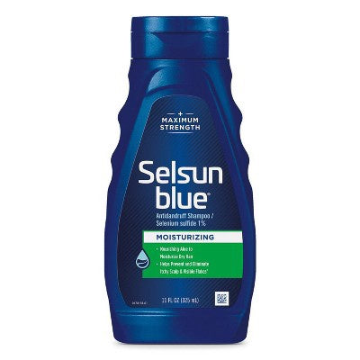 SELSUN BLUE MOISTURIZING SHAMPOO 11 OZ