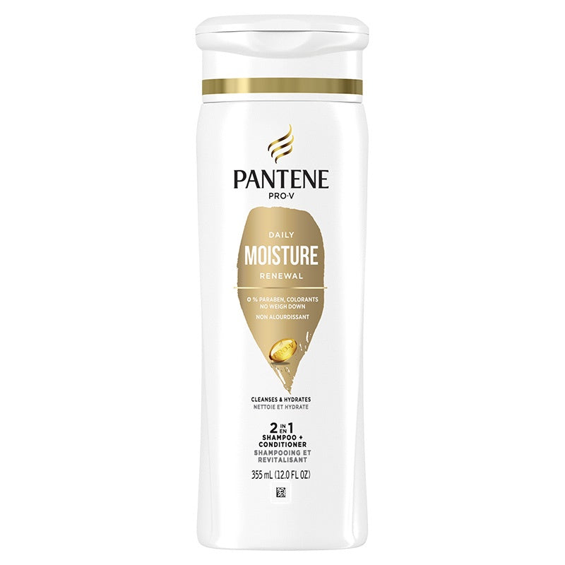 PANTENE PRO-V DAILY MOISTURE RENEWAL SHAMPOO 2-IN-1 12 OZ