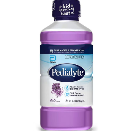 Pedialyte Electrolyte Solution, Grape - 33.8 fl oz