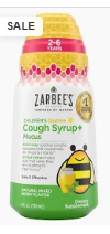 ZARBEES CHILDRENS COUGH SYRUP + MUCUS 118ML