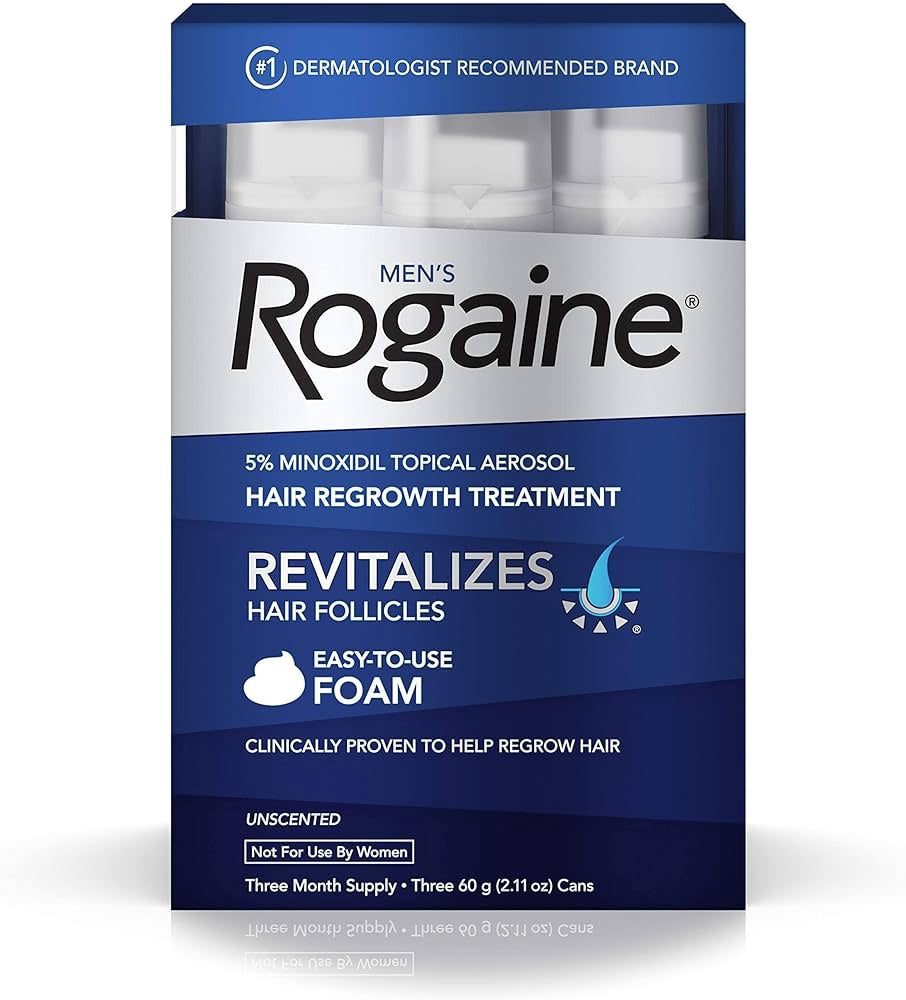 Men's Rogaine 5% Minoxidil Foam For Hair Regrowth - 2.11oz