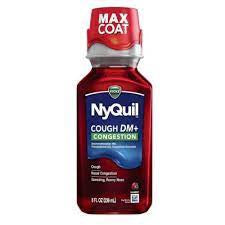 Nyquil Cough DM & Congestion Liquid Berry 8 Oz