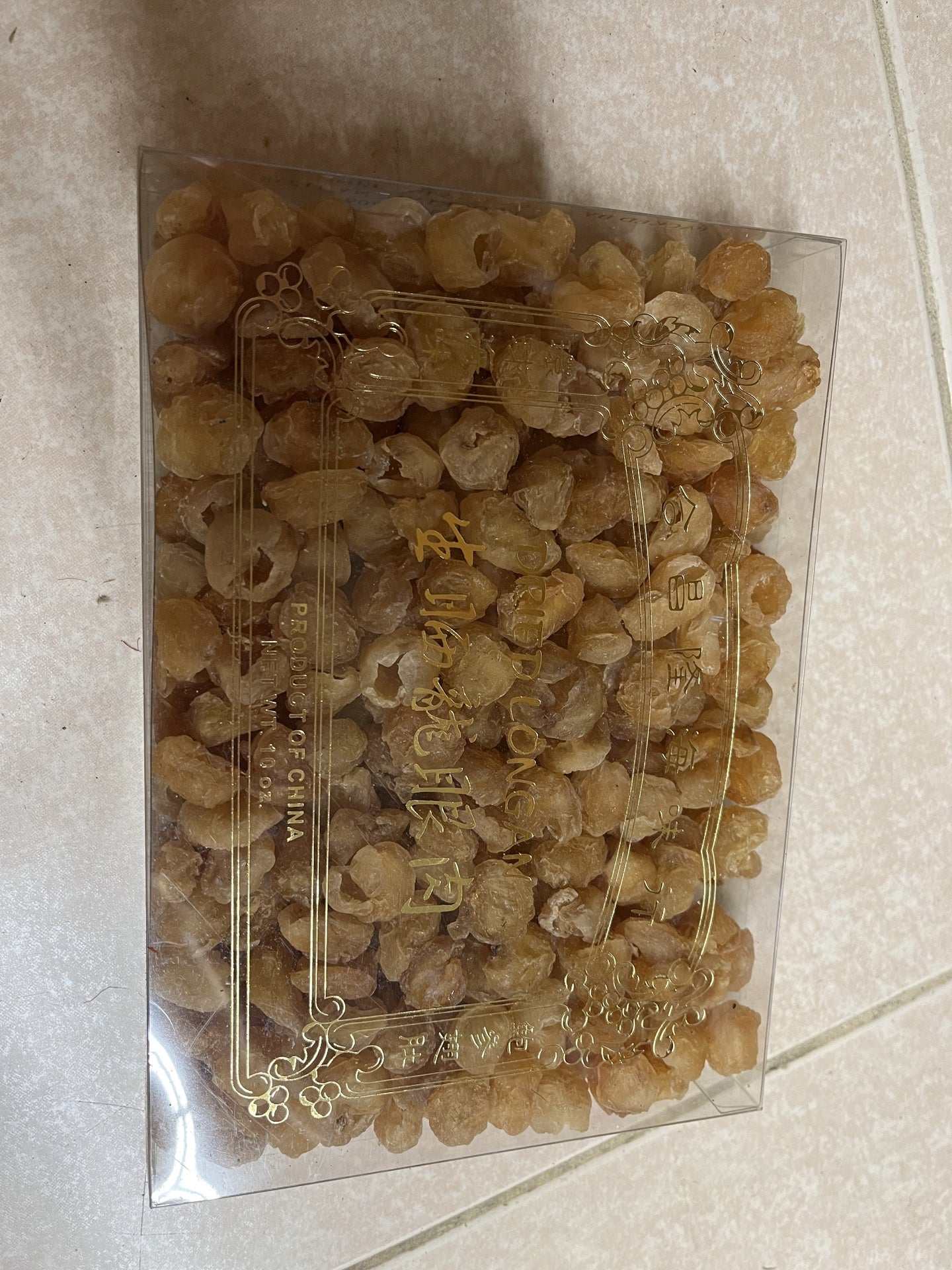 (合昌隆海味行)生晒龙眼肉DRIED LONGAN 10oz