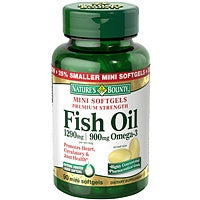 Nature's Bounty Fish Oil 645Mg Mini Softgels 90 Ct