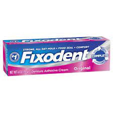 Fixodent Original Denture Adhesive Cream 1.4 Ounce