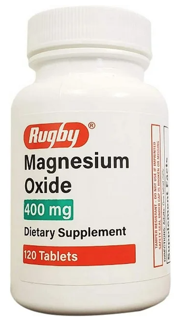 MAGNESIUM OXIDE 400MG RUGBY