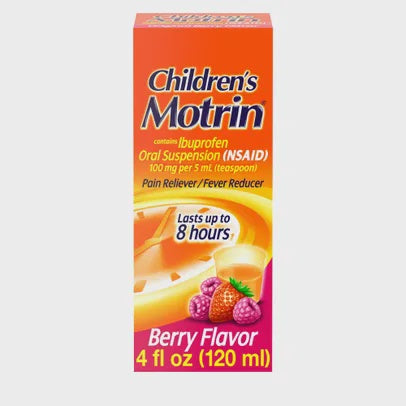 MOTRIN CHILDREN'S PAIN RELIEVER LIQUID BERRY 4 OZ