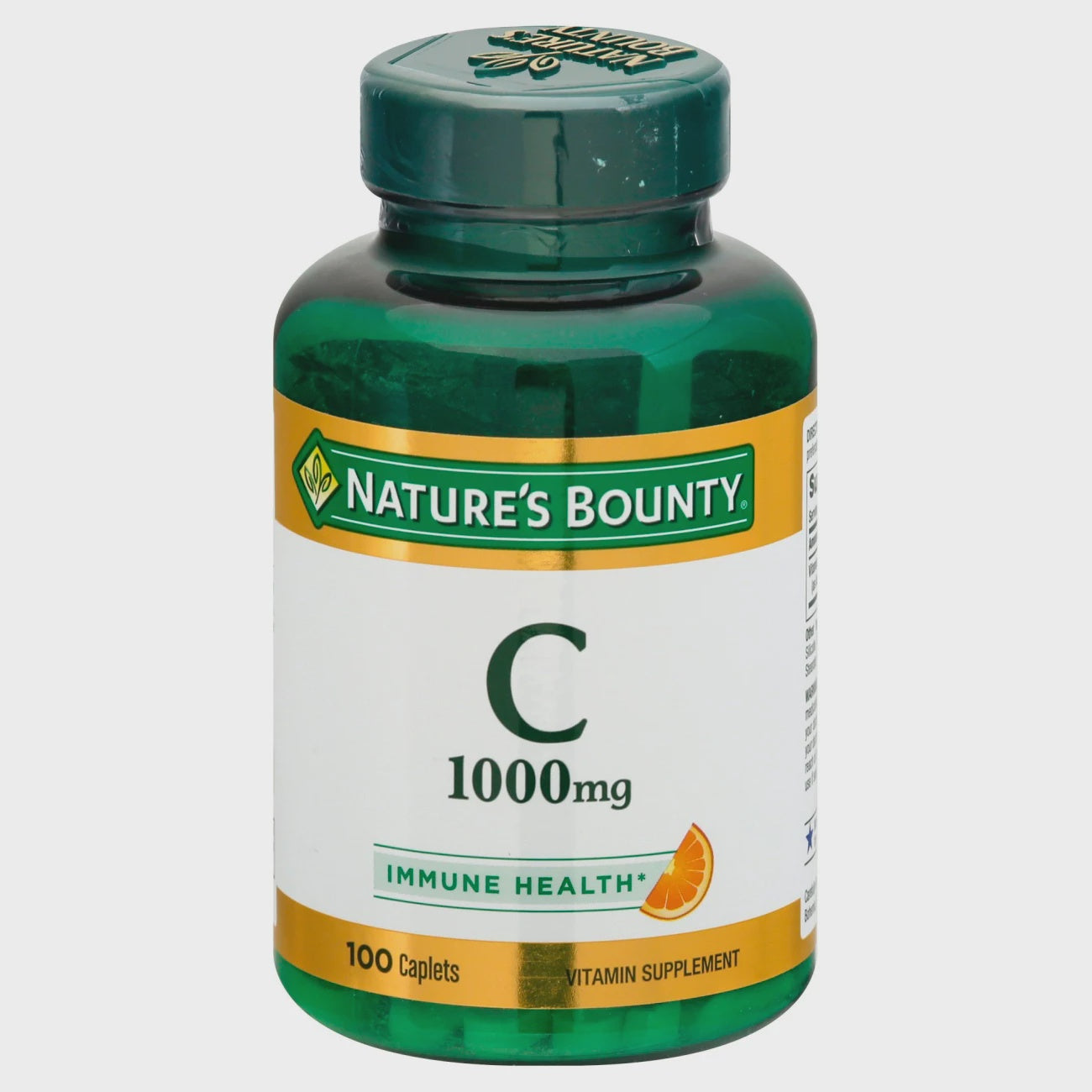Natures Bounty Vitamin C, 1000 mg, Caplets - 100 caplets