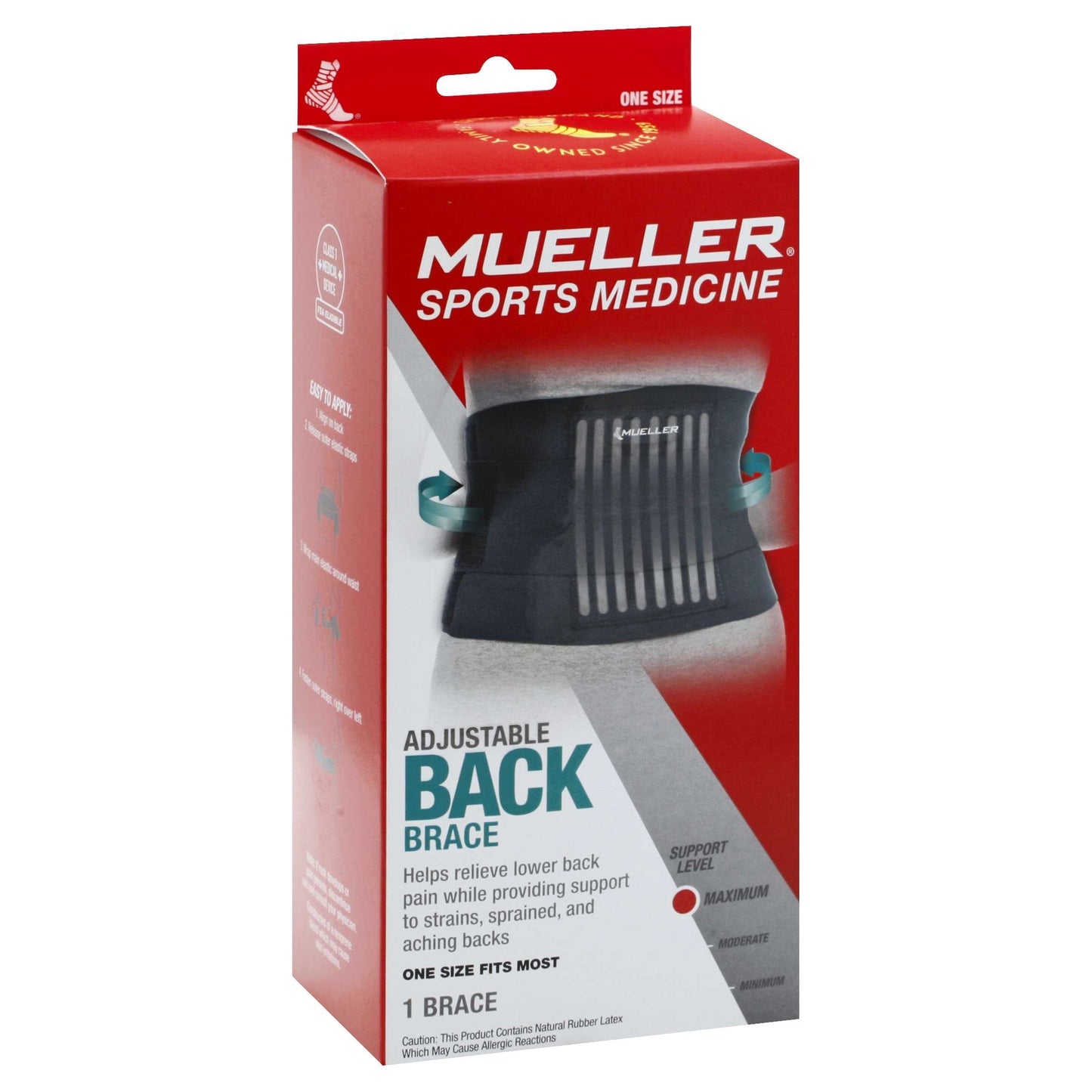 MUELLER BACK BRACE ADJUSTABLE ONE SIZE