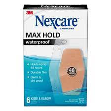 NEXCARE MAX HOLD KNEE & ELBOW (6 PCS)