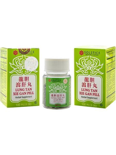 龙胆泻肝丸 Yu Lam Brand Lung Tan Xie Gan Pill (100 Pills)