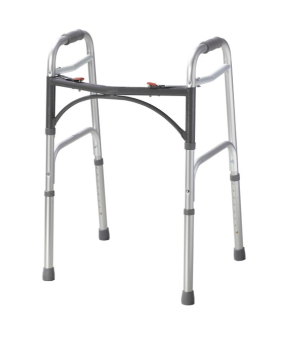 DRIVE DELUXE FOLDING WALKER TWO BUTTON 10200-1