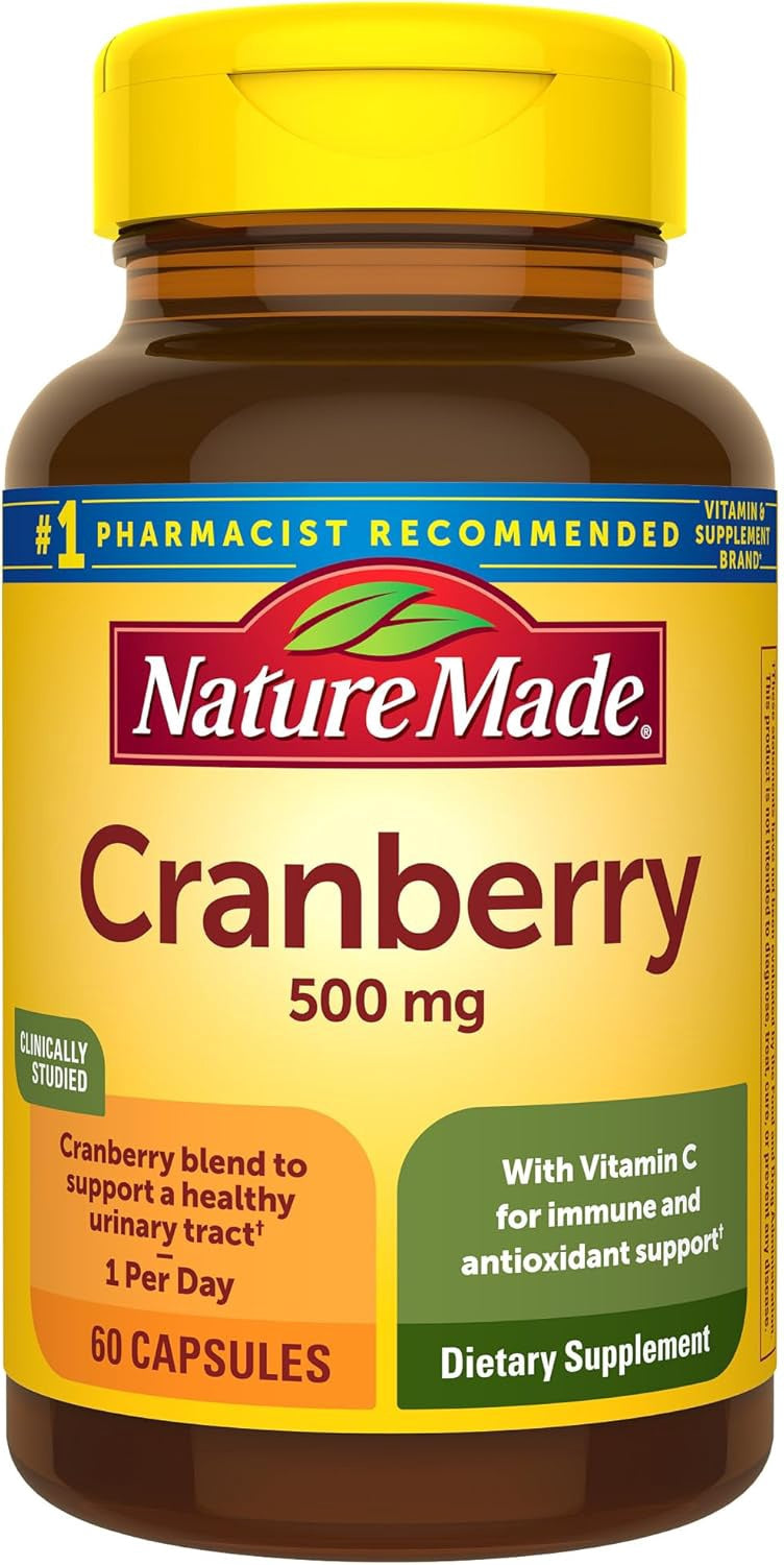 Product Details× NATURE MADE CRANBERRY 500MG CAPSULES 60 CT