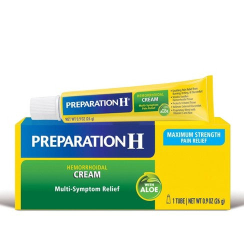PREPARATION H HEMORRHOIDAL CREAM 0.9OZ