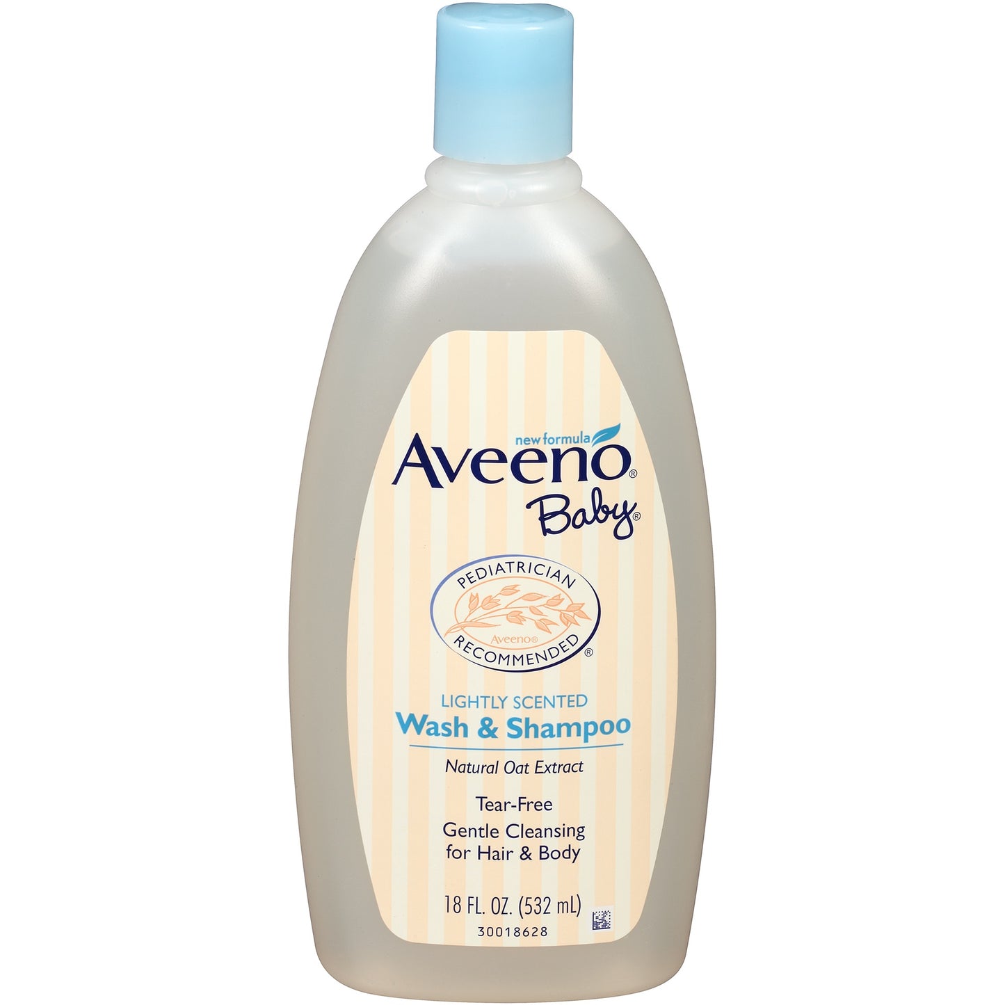Aveeno Lightly Scented Baby Wash And Shampoo, Tear Free, 18 Oz