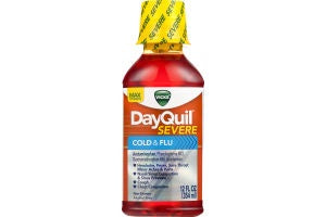 Vicks DayQuil Liquid Severe Cold & Flu Liquid 12 oz