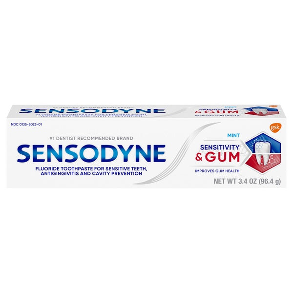 Sensodyne Sensitivity And Gum Toothpaste - Mint 3.4 OZ
