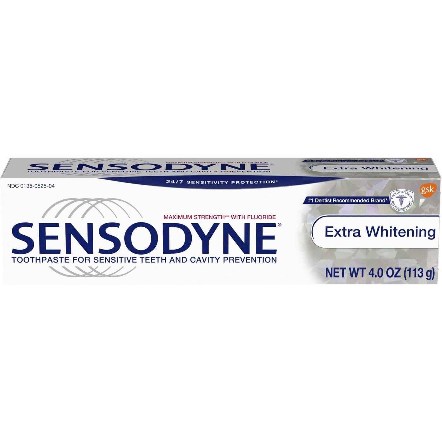 SENSODYNE EXTRA WHITENING TOOTHPASTE 4 OZ