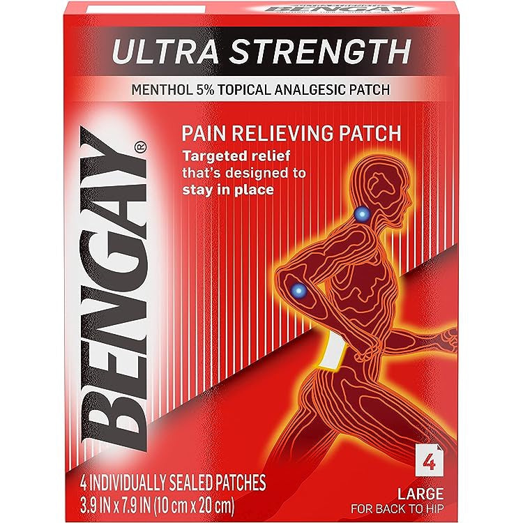 BENGAY ULTRA SRGTH LRG 4PATCHES