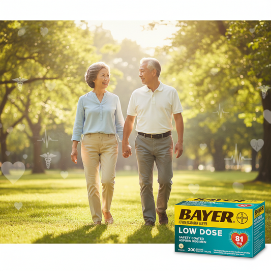 Bayer Low Dose Aspirin 81 mg, Easy-Open Cap, 200 Tablets