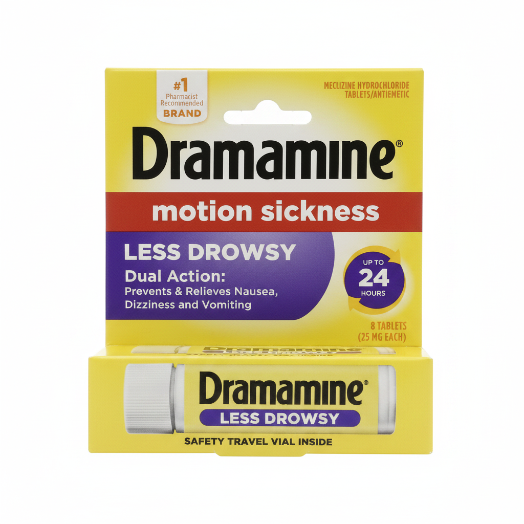 Dramamine白底电商图
