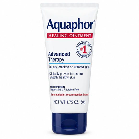 Aquaphor pomada protectora con petrolato 41%, tubo de 1.75 oz (50 g)