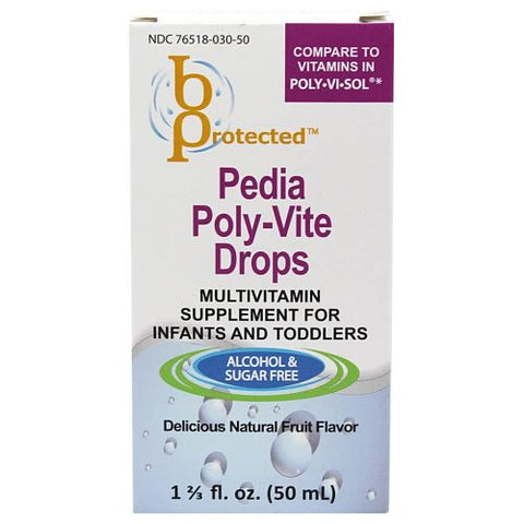 B Protected Pedia Poly-Vite 婴幼儿复合维生素滴剂 50mL
