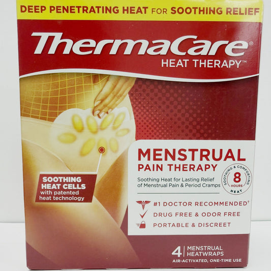 ThermaCare Menstrual Heat Therapy Wrap 4ct