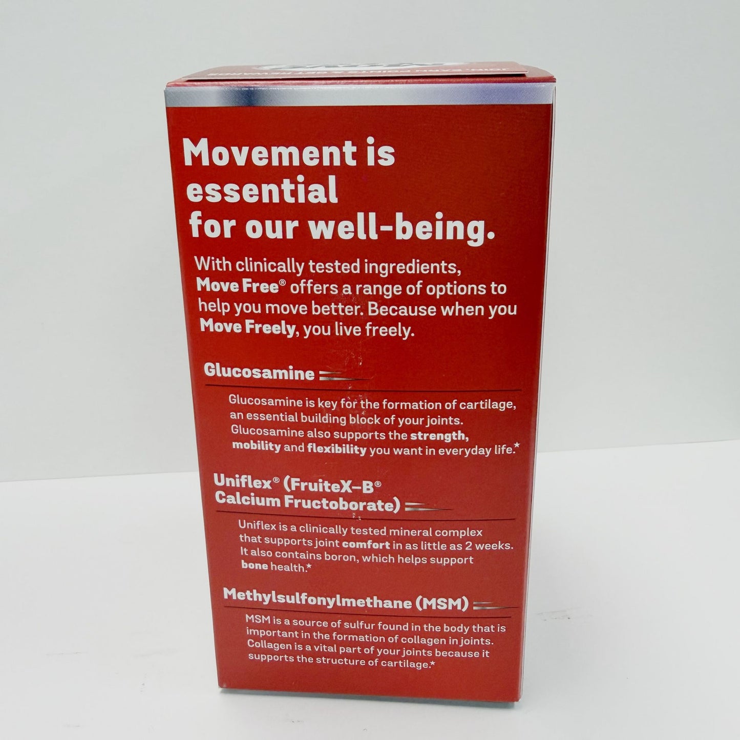 Move Free Advanced Glucosamine Chondroitin 120ct
