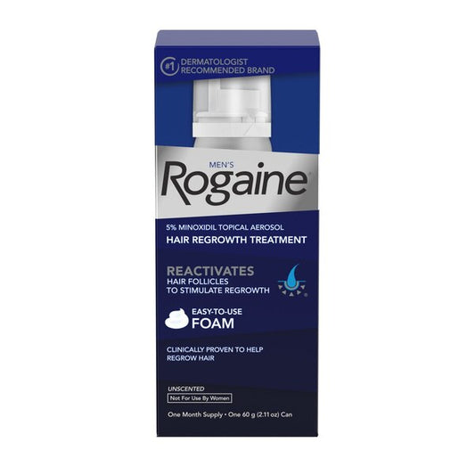 Men's Rogaine 男士5%米诺地尔泡沫 60g 一个月用量