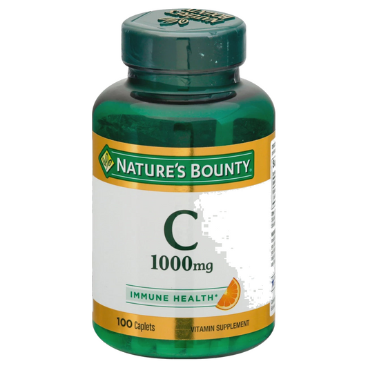 Natures Bounty Vitamin C, 1000 mg, Caplets - 100 caplets