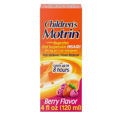 MOTRIN CHILDREN'S PAIN RELIEVER LIQUID BERRY 4 OZ