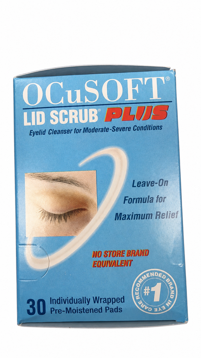 OCuSOFT Lid Scrub Plus 眼睑清洁湿巾 30片