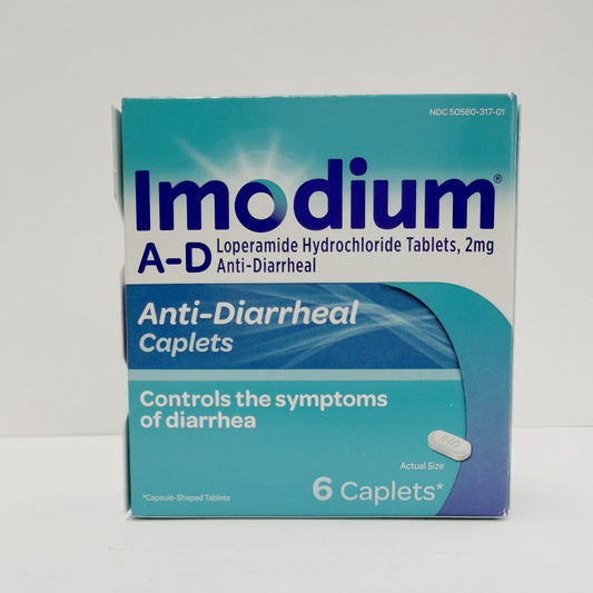 Imodium A-D Caplets 2mg 6 Count