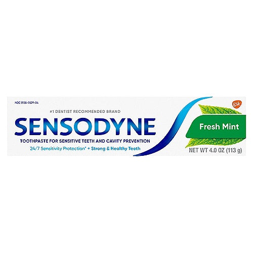 SENSODYNE TOOTHPASTE FRESH MINT 4 OZ