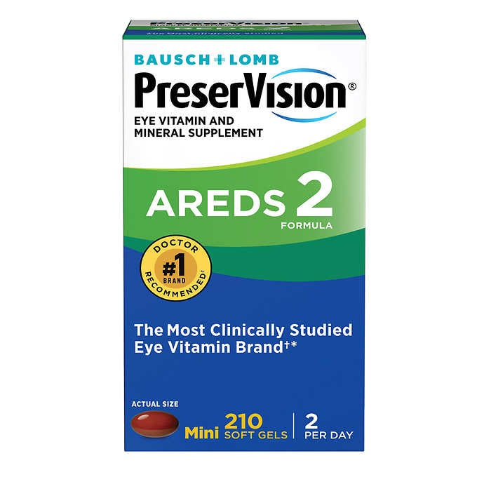 PreserVision AREDS 2 Formula, 210 Soft Gels