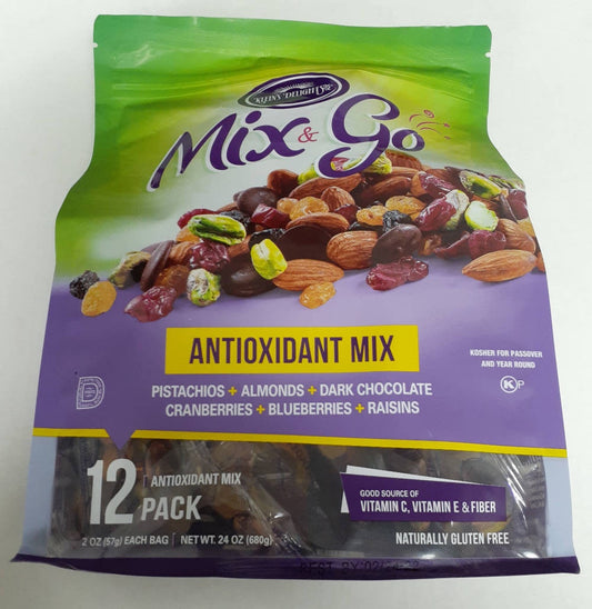 Mix & Go Antioxidant Mix Nuts 2 oz x 12 pack