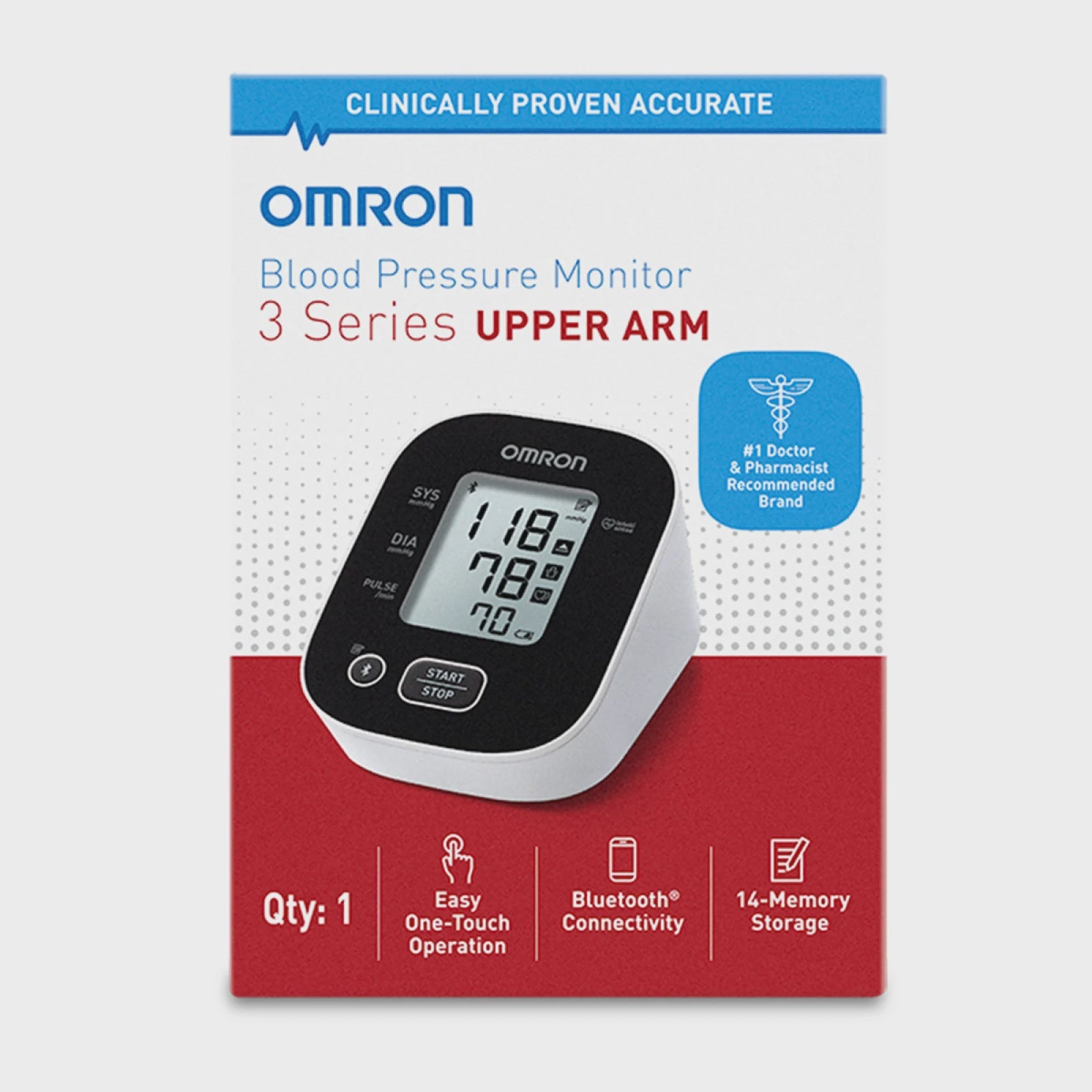OMRON BLOOD PRESSURE 3 SER UPPER ARM