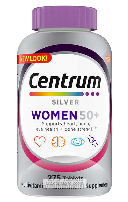 Centrum Silver Women 50+, 275 Tablets