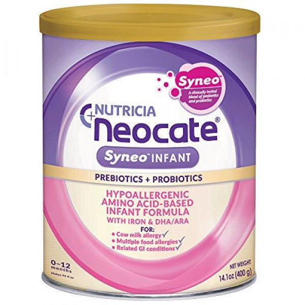 NEOCATE SYNEO INFANT PRE/PRO 14.1OZ POWDER