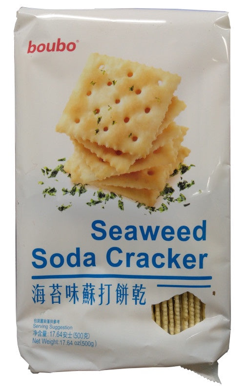 BOUBO SEAWEED SODA CRACKER 17.64OZ