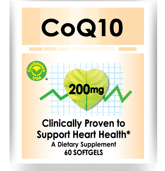 CoQ10 200mg (60 softgels)