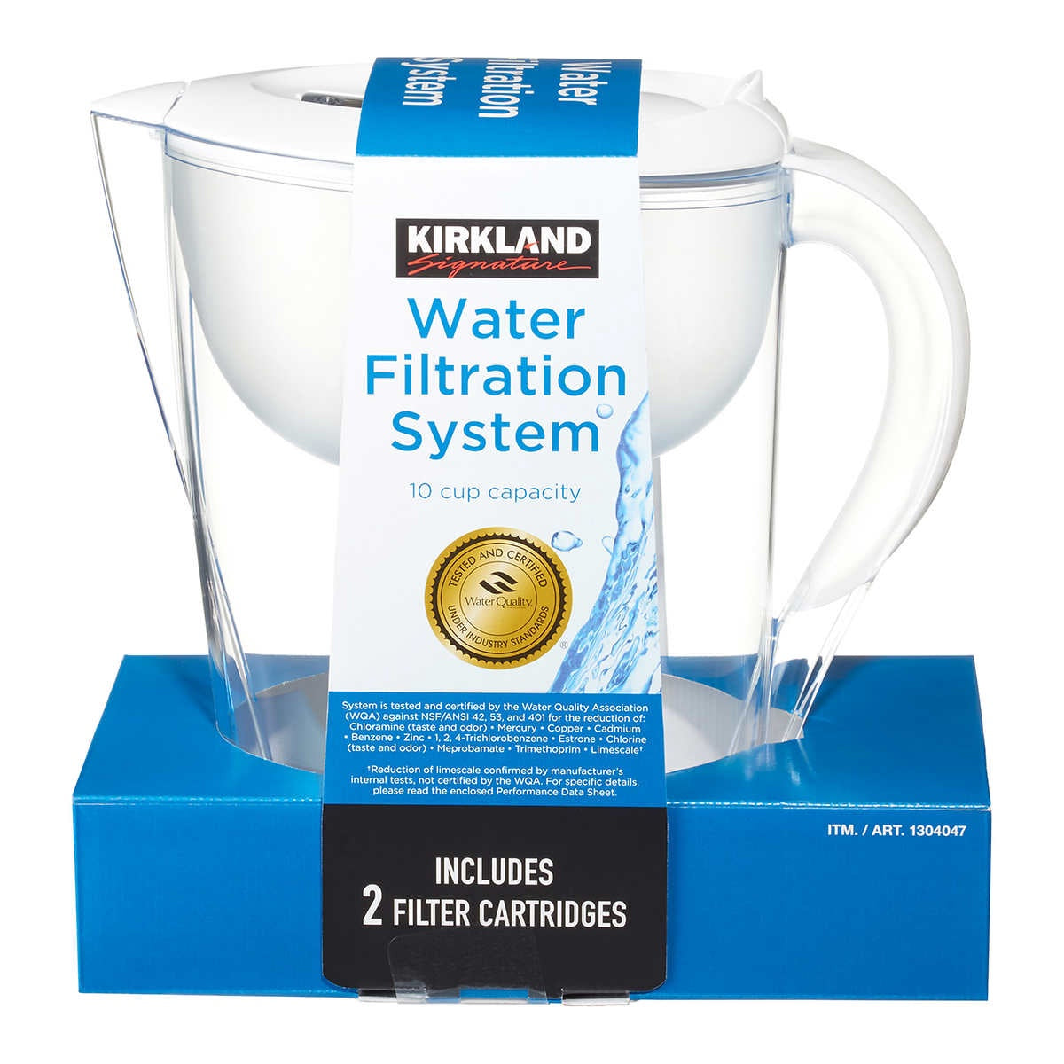 Water Filtration Pitcher 10 cup
