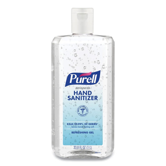 PURELL HAND SANITIZER 33.8 FL OZ (1 L)