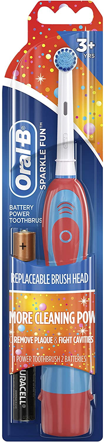 OralB Sparkle Fun Kid's Battery Power Toothbrush